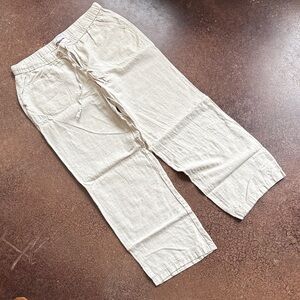 Liz Claiborne cotton/linen pants